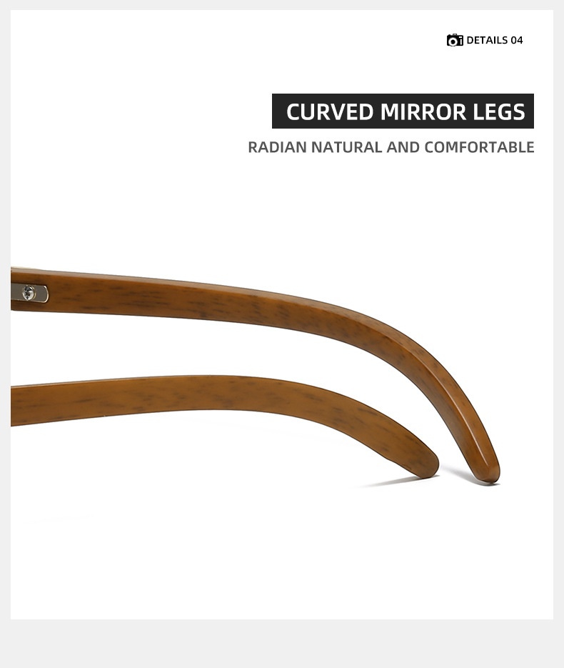 Fashion ultra clear rimless men's sunglasses-10