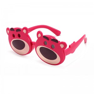 RUISEN’S Kids Flip-Up Bear Glasses