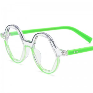 RUISEN'S Custom Polygonal Glitter Sheet Eyewear 19301