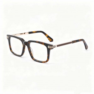 RUISEN’S Vintage Business Square Acetate Optical Eyeglasses for Men CH8023