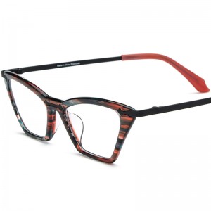 RUISEN’S Cat-Eye Acetate Optical Eyeglass Frames 19379