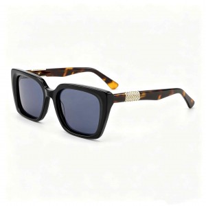 RUISEN’S Vintage Oversized Square UV Protection Luxury Fashion Sunglasses ATG1012