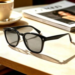 RUISEN’S Square Eyeglasses Urban Glasses Street Leisure Trendy Everyday Wear 8955
