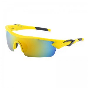 RUISEN'S Unisex-Radsport-Sonnenbrille RS-1880 mit Spiegelbeschichtung