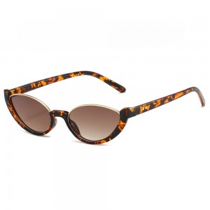 RUISEN’S Metal Semi-Rim Sunglasses For Women  86054