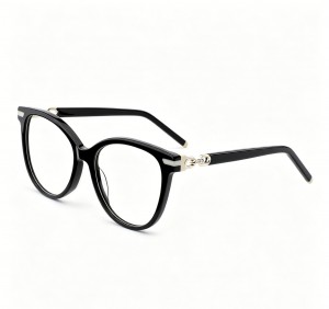RUISEN’S Acetate optical frames with metal hinges 8004