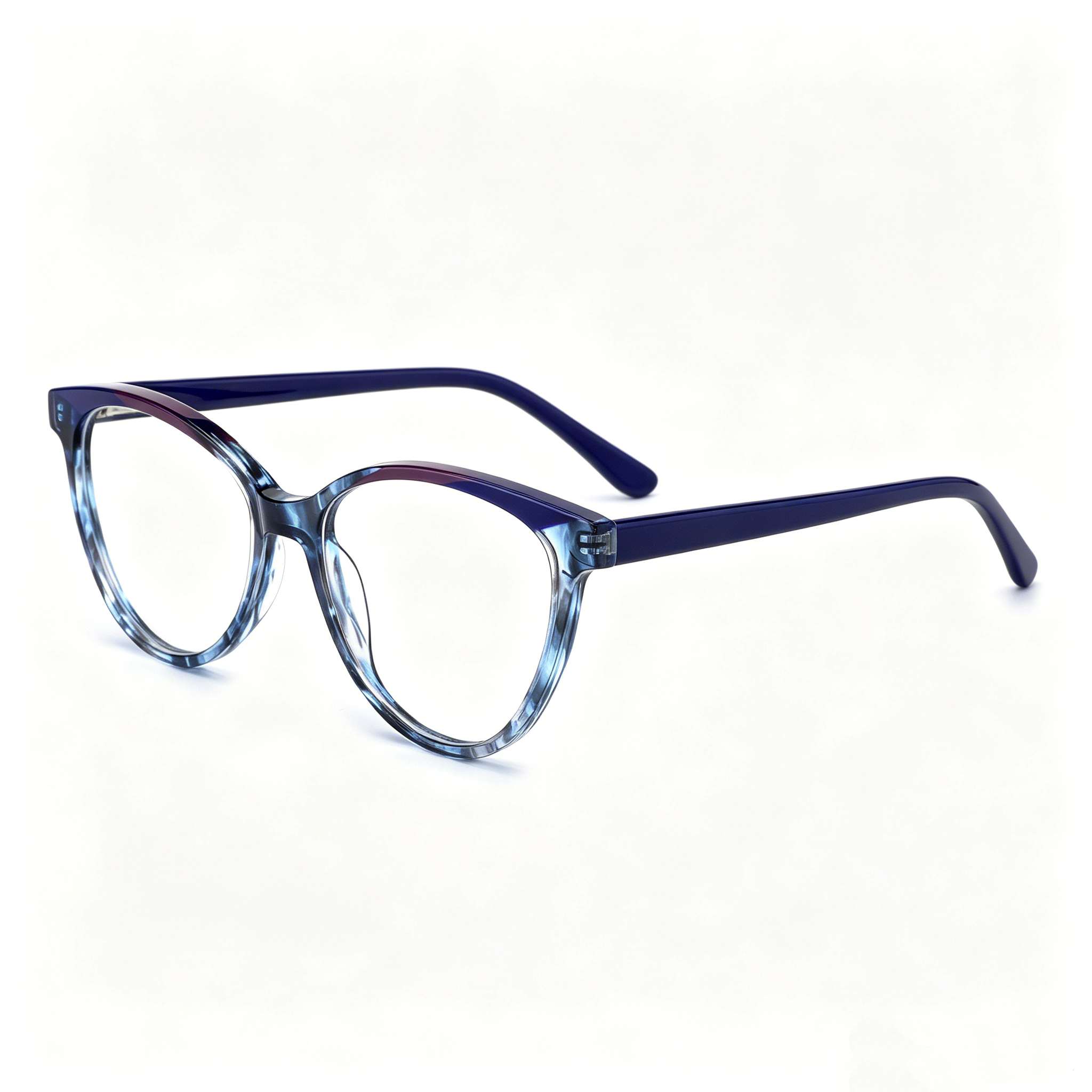 RUISEN'S Contrast Color Acetate Spectacle Frame fp1978