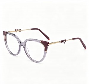 RUISEN’S Elegant cat-eye glasses decorated with cute bow details for ladies daily wear 8008