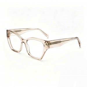 RUISEN’S Gradient Transparent Acetate Eyeglass Frames, Luxury Optical Style F2851