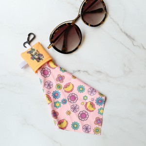 RUSEN'S Logo personnalisable Porte-clés Lunettes Chiffon de nettoyage RS-018
