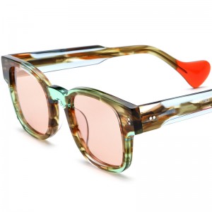 RUISEN'S Custom Color Plate Square Sonnenbrille 19357T