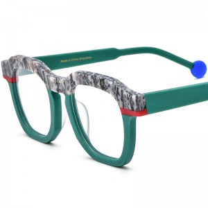 RUISEN’S Custom Square Quirky Eyeglass Frames  19364