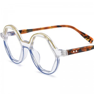 RUISEN'S Custom Polygonal Glitter Sheet Eyewear 19301
