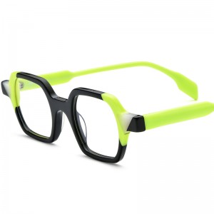 Gafas de acetato de patchwork personalizadas de RUISEN 19228