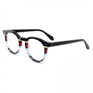 Montatura per occhiali da vista con montatura in acetato multicolore di alta qualità RUISEN FP2215
