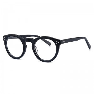 RUISEN’S 2025 Japanese Handmade Acetate Glasses – Premium Round Frames & Retro Style 88031
