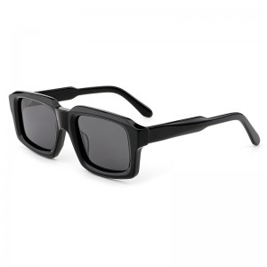RUISEN’S 2025 Retro Square Sunglasses Premium Acetate & UV400 Protection AT6083