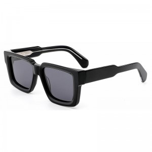 RUISEN’S Summer 2025 Oversized Square Acetate Sunglasses  UV400 Trend AT9058