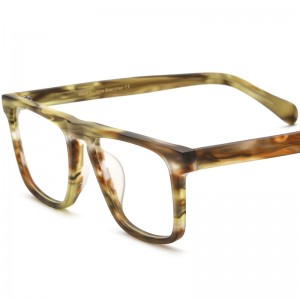RUISEN’S New Multi-Color Matte Square Acetate Eyeglass Frames Optical Glasses 19283
