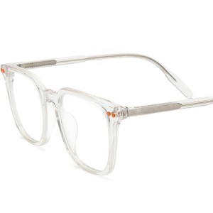 RUISEN’S Handmade Pure Titanium Prescription Frame New Large Square Acetate Kaneko Optical Retro Light Eyeglasses For