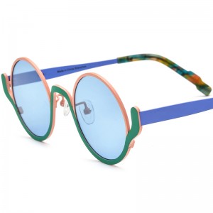 RUISEN’S Premium Pure Titanium Round Sunglasses 185798T