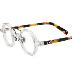 RUISEN’S New Personalized Fashion Geometric Acetate Eyeglass Frames Optical Glasses 19153