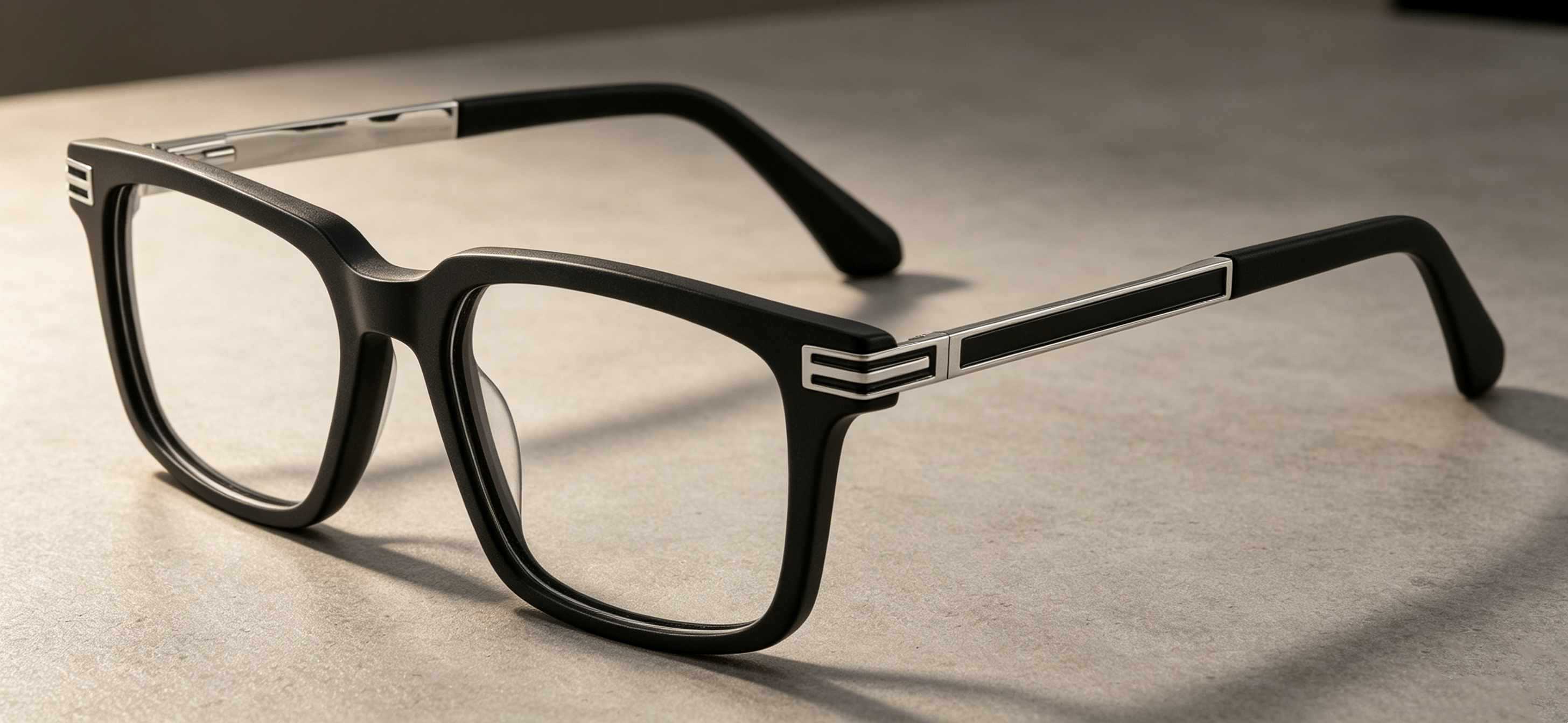 RUISEN’S Vintage Business Square Acetate Optical Eyeglasses for Men CH8023