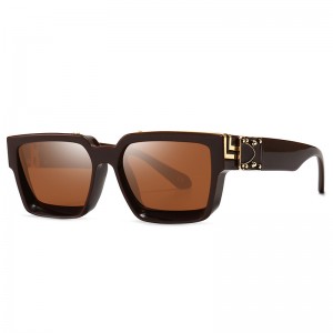 RUISEN’S Unisex High-Fashion Square PC Sunglasses 21165