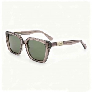 RUISEN’S Vintage Oversized Square UV Protection Luxury Fashion Sunglasses ATG1012