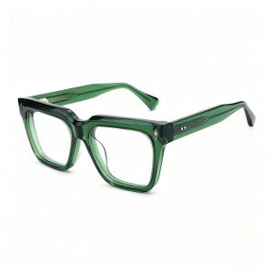 RUISEN’S One-Piece Transparent Structured Stud Eyeglasses VG66306