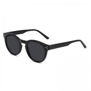 RUISEN’S Vintage Tortoise Round Acetate Sunglasses 23SA0222S