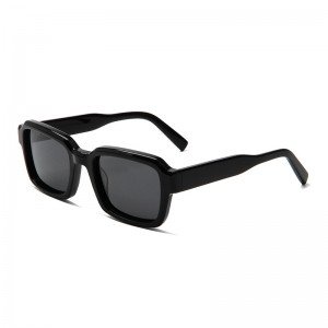 RUISEN’S Square Frame Personalized Patchwork Multicolor Sunglasses 22SA002