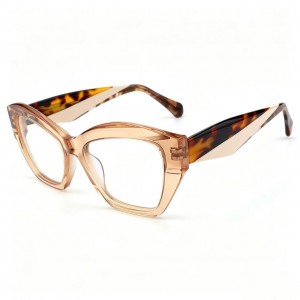 RUISEN’S Floral Spliced Cat Eye Acetate Frames VG6023AF