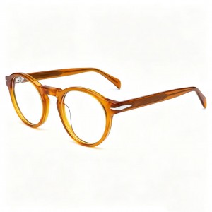 RUISEN’S Vintage Literary Round Optical Eyeglasses, Unisex Versatile Frames For Commute & Leisure VG5011AF