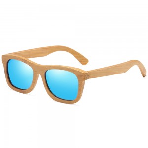 Occhiali da sole in legno chiaro polarizzato RUISEN'S per donna e uomo 1725