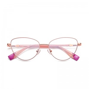 RUISEN’S Color Pop Chic Metal Cat Eye Eyeglasses 3020