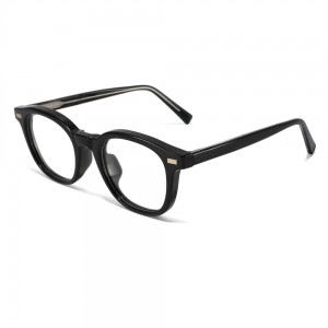 RUISEN’S Vintage Oval Premium Solid Acetate Eyeglass Frames 8947