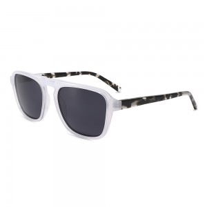 RUISEN’S Double Bridge Square Gradient Lens Fashion Sunglasses 8952