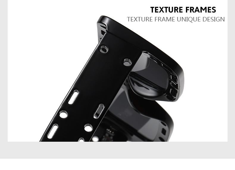 RUISEN'S Fashion Retro Box Hollow UV400 Eye Protection משקפי שמש
