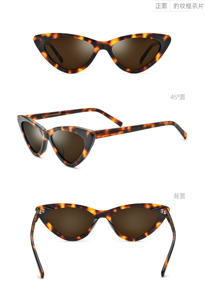 Dreieckige Sonnenbrille-15