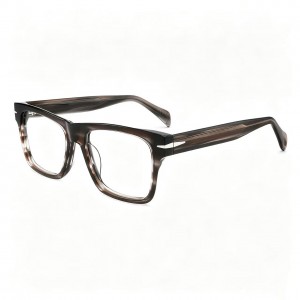 RUISEN’S  Structured Square Acetate Eyeglasses VG5025