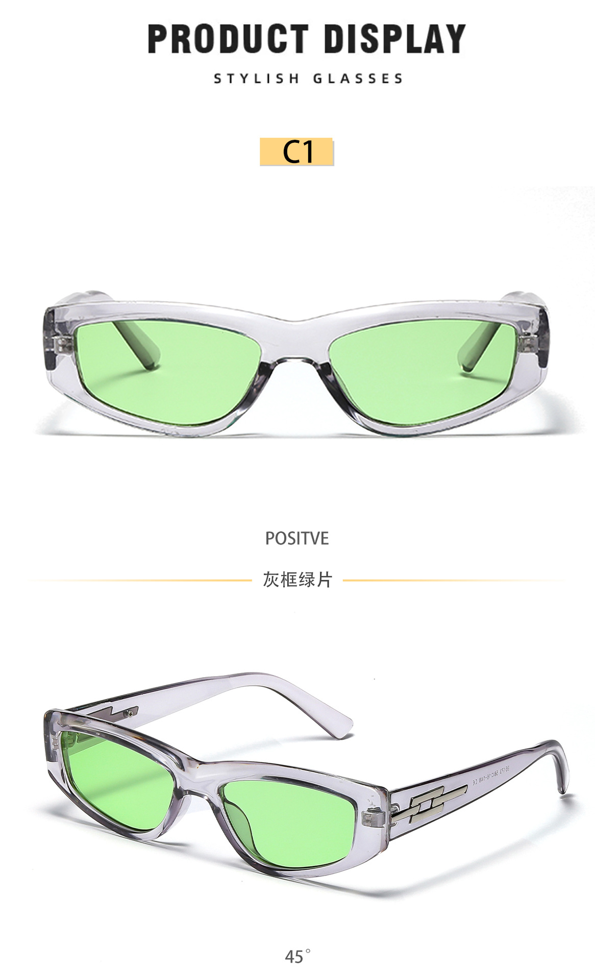 Fashion cat eye sunglasses-1