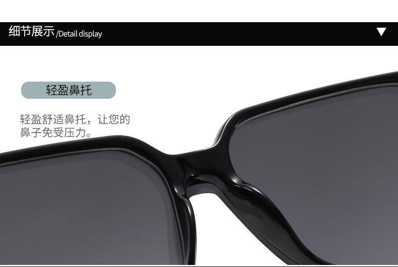 Lunettes de soleil à clipser rétro polarisées à la mode de RUISENS 2141