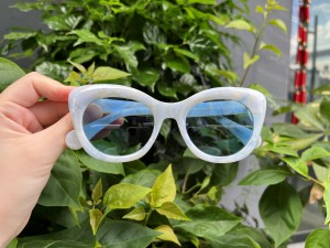 RUISEN’S Retro Vintage Cat Eye Acetate Hand Polished Sunglasses AT8001