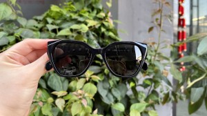 RUISEN’S Marbled Pearl Cellulose Acetate Protective Sunglasses AT8003