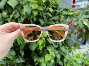 RUISEN’S Designer Grade Cellulose Acetate Marble Pattern Square Eyewear Unisex AT8016