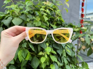 RUISEN’S Premium Solid Acetate Fashion Square Shades AT8018