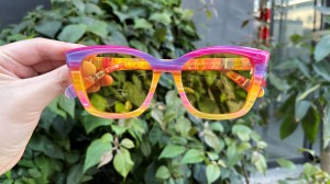 RUISEN’S Swirl Color Designer Inspired Acetate Sunglasses AT8019