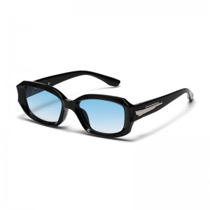 RUISEN’S Unisex Vintage Full Rectangular Frame Sunglasses