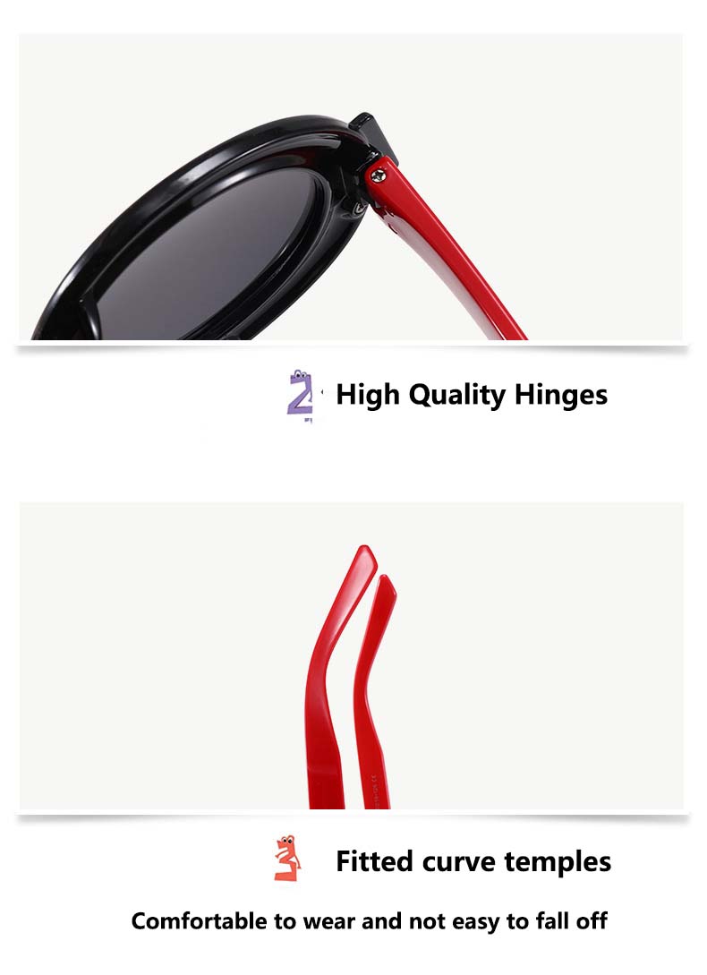 Gafas de sol polarizadas de dibujos animados de RUISEN Ultraman Shape 22086